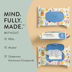 The Honest Company Potty Training Bundle | Plant-Based, Fragrance-Free Toddler Flushable Wipes (42 Count) + Size 2T/3T Training Pants (66 Count) (up to 34 lbs) | Let's Color + See Me Rollin'