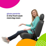 Cosco Mighty Fit 65 DX Convertible Car Seat, Heather Onyx