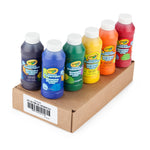 Crayola Washable Finger Paints (6ct), Toddler Paint Set, Nontoxic Finger Paint for Kids, Arts & Crafts Supplies for Toddlers, Easter Basket Stuffer & Gifts [Amazon Exclusive]