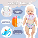 10 Pcs Baby Doll Bottle Feeding Accessories