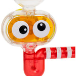 Yookidoo Baby Toddler Bath Wall Toy (Ages 1-3) Waterfall Spinning Gears & Rotating Googly Eyes - Mold Free - Attach to Any Tub or Shower - Spin N Sprinkle Water Lab - Great for Boys, Girls,& Kids