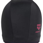 Arena Unisex Adult Smartcap Extra Soft Swim Cap for Fitness Swimmers Two-in-One Headcover for Long Hair, One Size Fits Most, Black