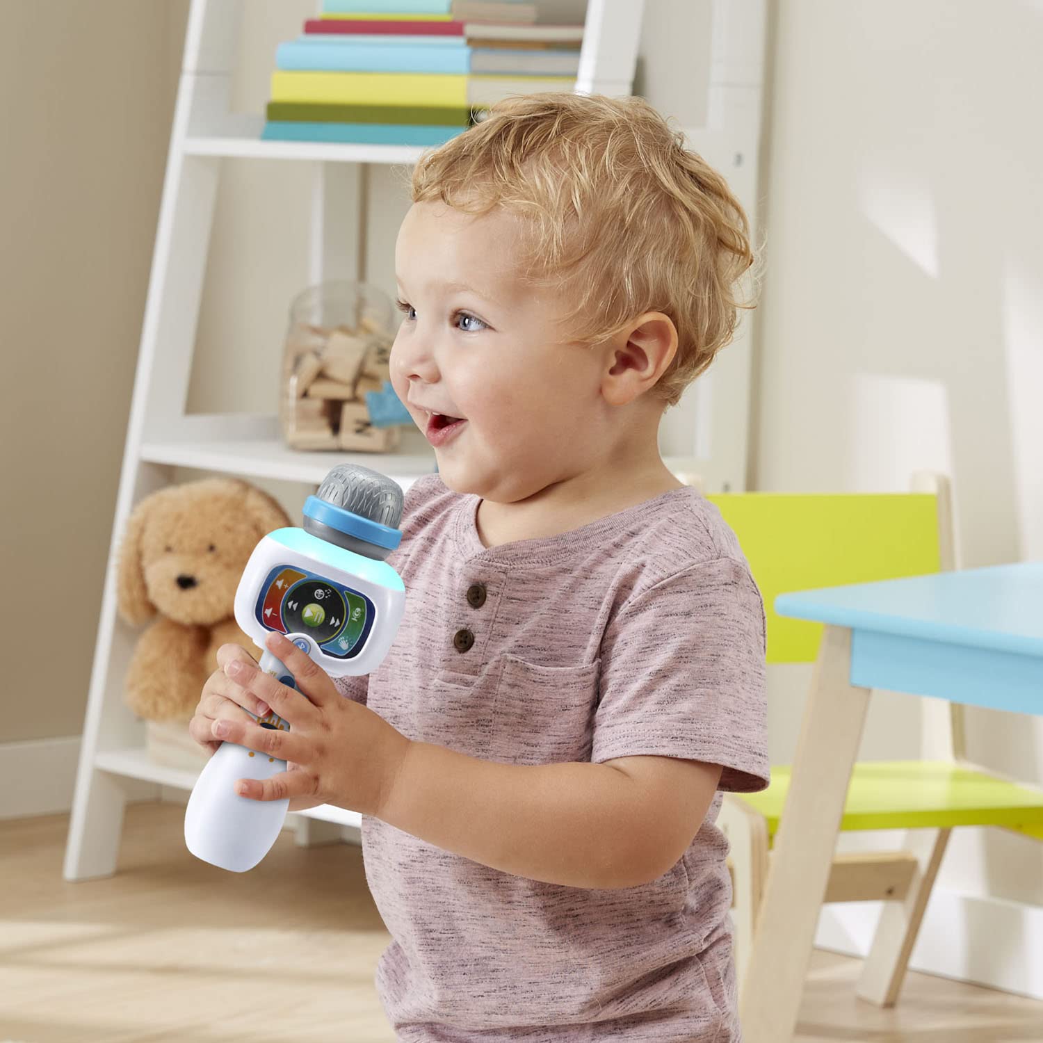 VTech Sing It Out Karaoke Microphone, White - Musical Toys - VTech ...
