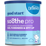 Good Start | Dr. Brown's Soothe Pro, Baby Formula Powder, for Sensitive Tummies, Gas, Fussiness and Spit-Up, Infant Formula with Probiotics, DHA, Non-GMO, 30.6 Ounce