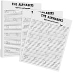 Eaasty 100 Pcs Alphabet Tracing Paper Trace Letters Alphabet Handwriting Practice Workbook for Kids Ages 3-5 Practice Paper Learning to Write Letters for Pre K and Kindergarten (8.5x11 Inches)