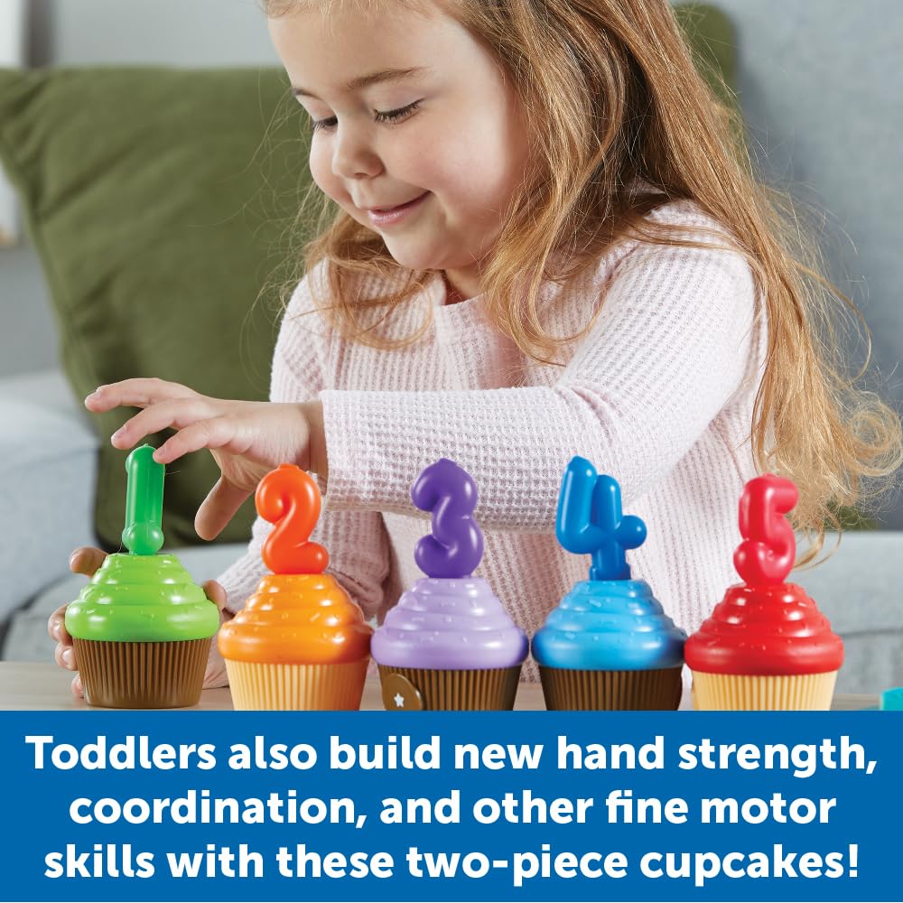 Learning Resources Counting Cupcakes - Number and Color - Learning ...
