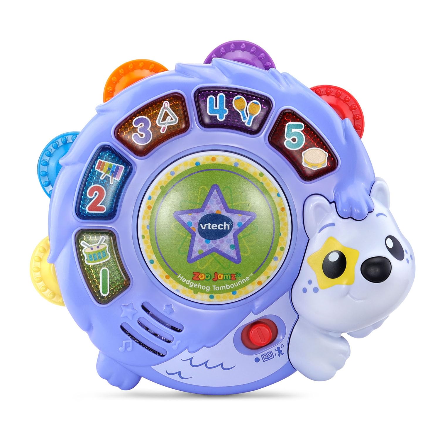 VTech Zoo Jamz Hedgehog Tambourine with Instruments and - VTech - Baby ...