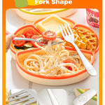 Blvtoios 8-Piece Toddler Utensils Set, Food Grade Stainless Steel Kids Silverware Set Including Forks and Spoons, Child-Sized, Dishwasher Safe