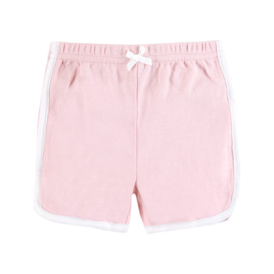 Hudson Baby Unisex Baby and Toddler Shorts Bottoms 4-Pack, Coral, 3-6 Months