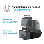 Baby Brezza Bottle Washer Pro - Baby Bottle Washer, Sterilizer + Dryer - All in One Machine Cleans Baby Essentials, Bottles + Pump Parts – Appliance Replaces Bottle Brushes & Drying Racks, Charcoal