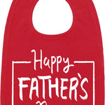 Aiden's Corner Handmade Cute Baby Boy Girl Happy 1st Father's Day Bib