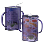 Pouch Holder No Squeeze for Food Pouches & Drink Boxes, Adjustable Baby Pouch Holder With Larger Capacity Allows Toddlers Self-Feed Avoid Mess (GREEN)