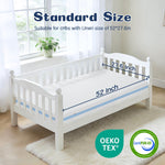 voomf Crib Mattress, Dual Sided Memory Foam Baby Toddler Bed Mattress, 52" x 27.6" x 5.5" Soft Breathable Mattresses with Removable Machine Washable Cover, Fits Standard Cribs&Toddler Beds