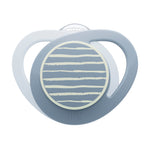 NUK Glow-in-the-Dark Orthodontic Pacifier with Heart-Shaped Shield, BPA-Free, fits 18-36 Months, 4-Pack