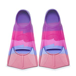 Prsca Kids Swim Fins,Short Youth Fins Swimming Flippers,Swim Training Fins for Lap Swimming,for Children Girls Boys Beginners