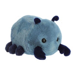Aurora® Adorable Spudsters™ Beck Beetle™ Stuffed Animal - Round Shape Makes for Comforting Cuddles - Perfect for Kids All Ages and Animal Loving Adults - Blue 11 Inches