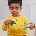 Melissa & Doug First Play Wooden Animal Stacking Cars (3 pcs)