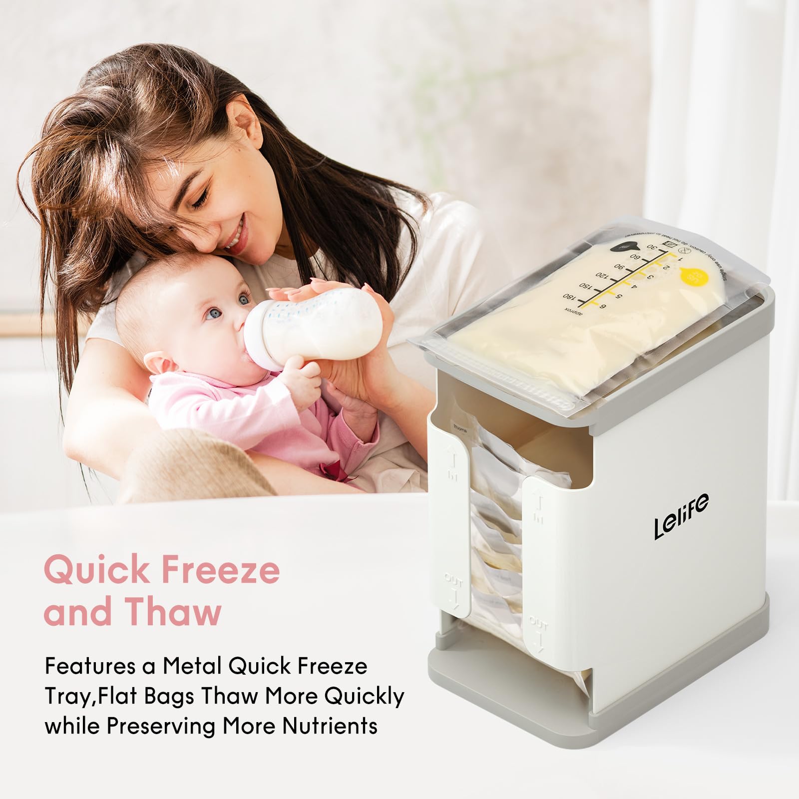 Breastmilk Freezer Organizer | Breastmilk Storage Container Storing