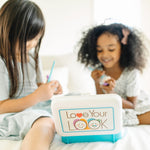 Melissa & Doug Love Your Look Pretend Makeup Kit (16 pcs) – Kids Vanity Set with Realistic Accessories, Mess-Free Fake Makeup for Girls, Dress-Up & Imaginative Play Toy, Ages 3++