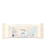 Aveeno Baby wipes packaging on a white background