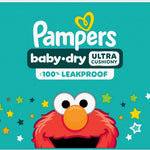 Pampers Diapers - Baby Dry - Size 2, 112 Count, Absorbent Disposable Infant Diaper (Packaging May Vary)