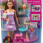 Barbie Kitty Condo Doll & Pets, Cat Tree Toy Playset with 5 Kitten Figures & Accessories