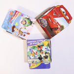 600 Pcs Roll Kids Sticker, 3 Pack in 30 Designs,1-1/2 Inch Self Adhesive Label Cartoon Stickers for Kids Teacher (Cartoon)