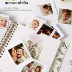 Baby Book Keepsake Timeless First 5 Year: Baby Books for Baby Gift - Baby Memory Book Scrapbook Album from Birth to Age 5, Baby Photo Albums Gender Neutral Baby Items,154 Pages