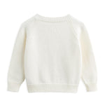 Simplee kids Baby Sweater Valentine's Day Cardigan Embroidery Knit Coat for Winter Spring for 12-18 Months