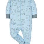 Gerber Baby Boys' 4 Pack Sleep 'N Play Footie, Bear, Newborn