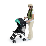 Ingenuity: ity by Ingenuity Smooth Stroll Convenience Stroller, Lightweight, with Aluminum Frame, Large Seat Area, 2 Position Recline, Extra Large Storage Basket – for Travel