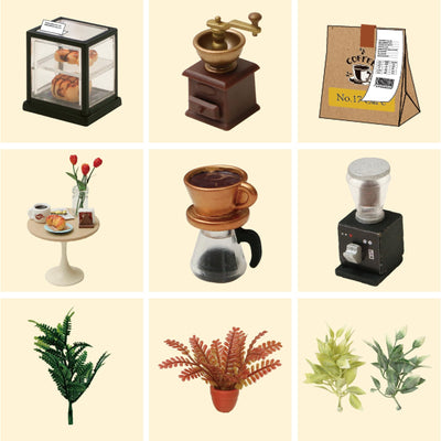 Rolife Coffee Shop Miniature Dollhouse Kit with LED Lights - DIY Crafts for Adults, Birthday Gifts and Hobbies