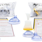 LifeVac Home Kit 2 Pack - Portable Suction Rescue Device, First Aid Kit for Kids and Adults, Portable Airway Suction Device for Children and Adults