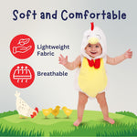 Dress Up America Baby Rooster Costume - Infant Halloween Chicken Costume For Girls And Boys