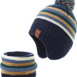 Moon Kitty Baby Boys Hats Toddler Beanies for Boys Winter Fleece Winter Hat Boys