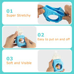 3 Pack Silicone Sleeves for Mam Glass Baby Bottles 6oz,Anti Breakage Baby Bottle Holder Compatible with MAM Baby Bottle.