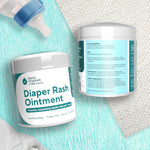 Marie Originals Premium Diaper Rash Ointment - Triple Action Diaper Rash Cream for Baby - Soothes and Moisturizes Dry Cracked Skin with Vitamin E, Coconut Oil, and Zinc Oxide diaper cream - 8 oz