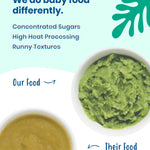 Amara Organic Baby Food - Stage 2 - Oats & Berries - Baby Cereal to Mix With Breastmilk & Water - Shelf Stable Baby Food Pouches Made from Organic Fruit and Veggies - 5 Pouches, 3.5oz Per Serving