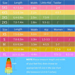 Foyinbet Kids Swim Fins,Short Youth Flippers Swimming Training Fins for Lap Swimming and Training for Children Girls Boys Beginners XS