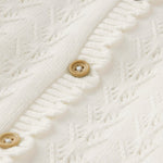 Gymboree,and Toddler Long Sleeve Cardigan Sweaters,Classic White,18-24 Months