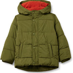 Amazon Essentials Babies, Toddlers, and Boys' Heavyweight Hooded Puffer Jacket