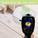 Lilmonki- Wet Wipe Warmer and Dispenser - For Baby Wipes - BPA-Free - Includes Bonus Changing Pad