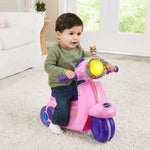 VTech 2-in-1 Map and Go Scooter for Toddlers, Pink