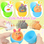 CatchCute Plush Bunny Easter Toys for Kids,Interactive Bunny with Sounds,Can Walk,Wag Tail and Twitch Nose with Remote Control Leash,Easter Eggs with Pull Back Cars,Easter Birthday Gift for Toddlers