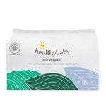 Our Diapers | The First EWG Verified & Microbiome-Friendly Diaper | 12-Hour Leak Protection | Made with Organic Cotton & Plant-Derived Materials | Totally Chlorine Free | Size NB (<10 lbs) 32 Count