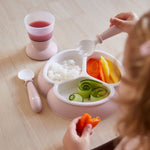 BabyBjörn Baby Plate Set, 2 Pack, Powder Pink