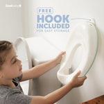 Jool Baby Potty Training Seat for Boys and Girls, Fits Round & Oval Toilets, Non-Slip with Splash Guard, Includes Free Storage Hook (Sage)