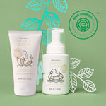 Dabble & Dollop Infant Wash & Lotion Bundle – Fragrance-Free, Hypoallergenic, Dermatologist Tested, Vegan & Cruelty-Free, Safe for Newborns (2-Pack)