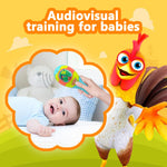 La Granja De Zenon Newborn Toys Bartolito Maracas for Kids with Electric,Egg Shakers Maracas and Baby Rattles 0-6 Months,Musical Instrument for Party Games Baby Party Favors（2PCS）