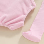 Madjtlqy Halloween Costumes Toddler Baby Boy Girl Flamingo Animal Hooded Sleeveless Romper Jumpsuit Legging Duck Outfits